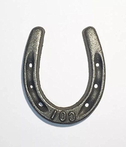 Small metal horseshoe for decoration or good luck