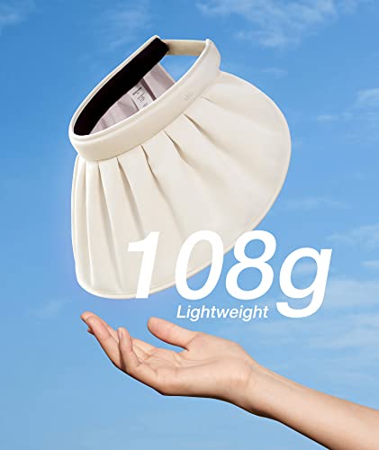 BENEUNDER-UPF-50-Sun-Visor-Hat-Wide-Brim-UV-Protection-for-Tennis-Golf-Beach