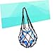 ETHZZLE Black Mesh Ball Storage Bag Single Ball Holder Lightweight Portable Basketball Football Volleyball Soccer Carry Net