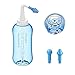 Lavado Nasal,Worsendy Limpiador Nasal,Botella de lavado nasal Yoga Nasal 300ml,Irrigación Nasal alérgica Tratamiento Para Adultos & Niños- Botella para limpieza de nariz