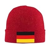 Gorro de punto con la bandera de Alemania
