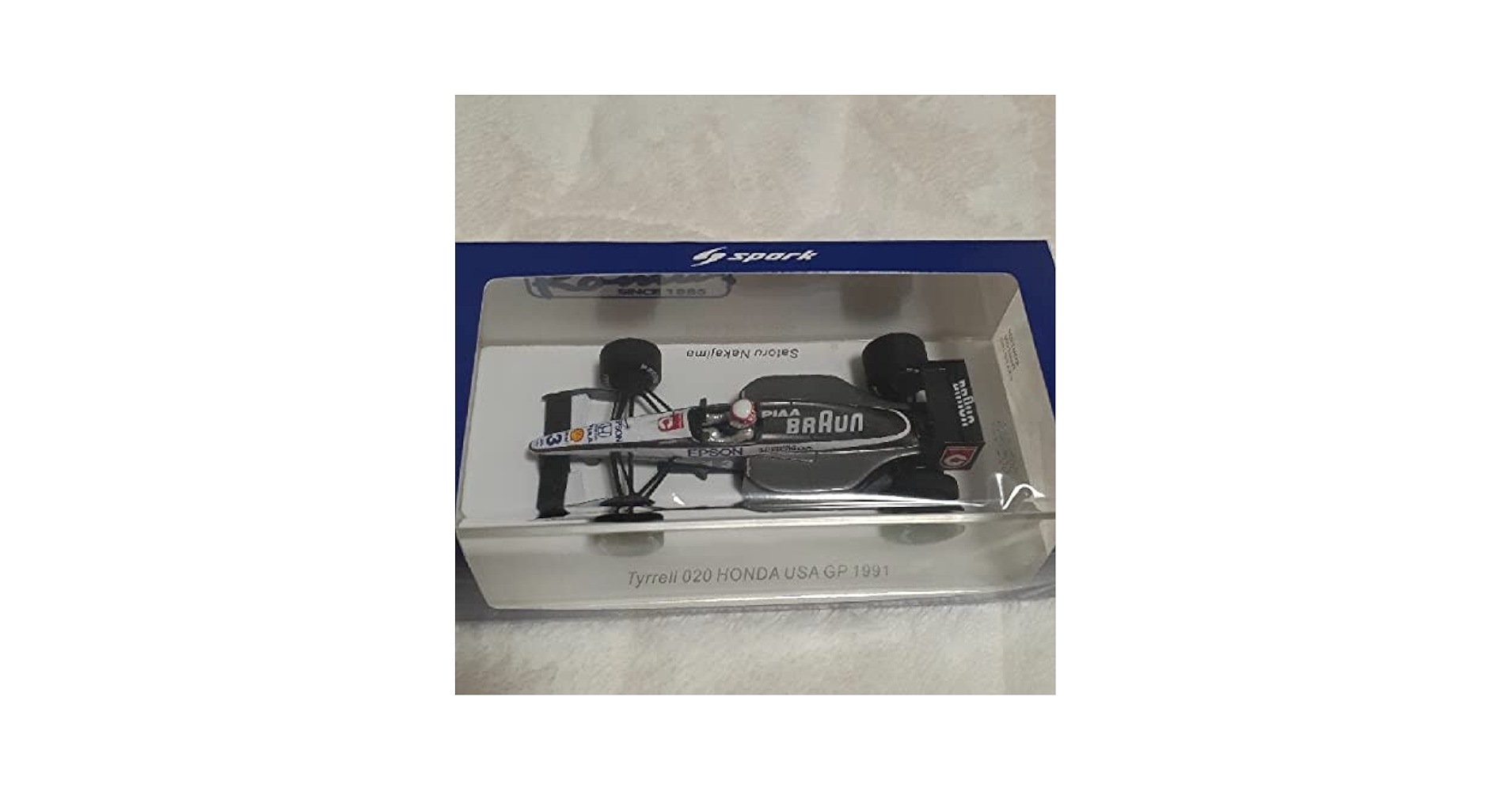 Amazon | 1/43ミニカー ティレルホンダ020 中嶋悟 ミニカー
