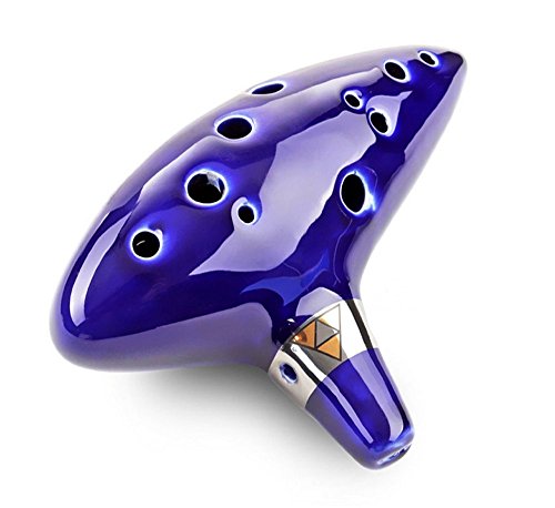 Yygift® 12 Hole Zelda Ocarina From Legend Of Zelda Alto C With Free Songbook Protective Bag And Rope Good For Beginners And Zelda Fans #TOP2