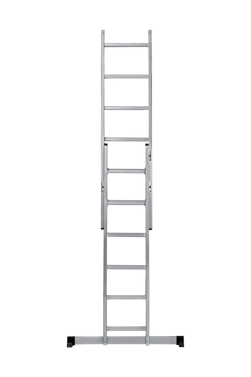 Scala da lavoro in alluminio, multifunzione, in alluminio, multiuso, da lavoro, da costruzione, da lavoro