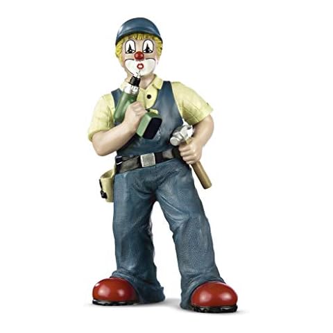 Gildeclown Figur Packen wir es 16cm Handwerker Clown Geschenkidee zum Männertag Cover