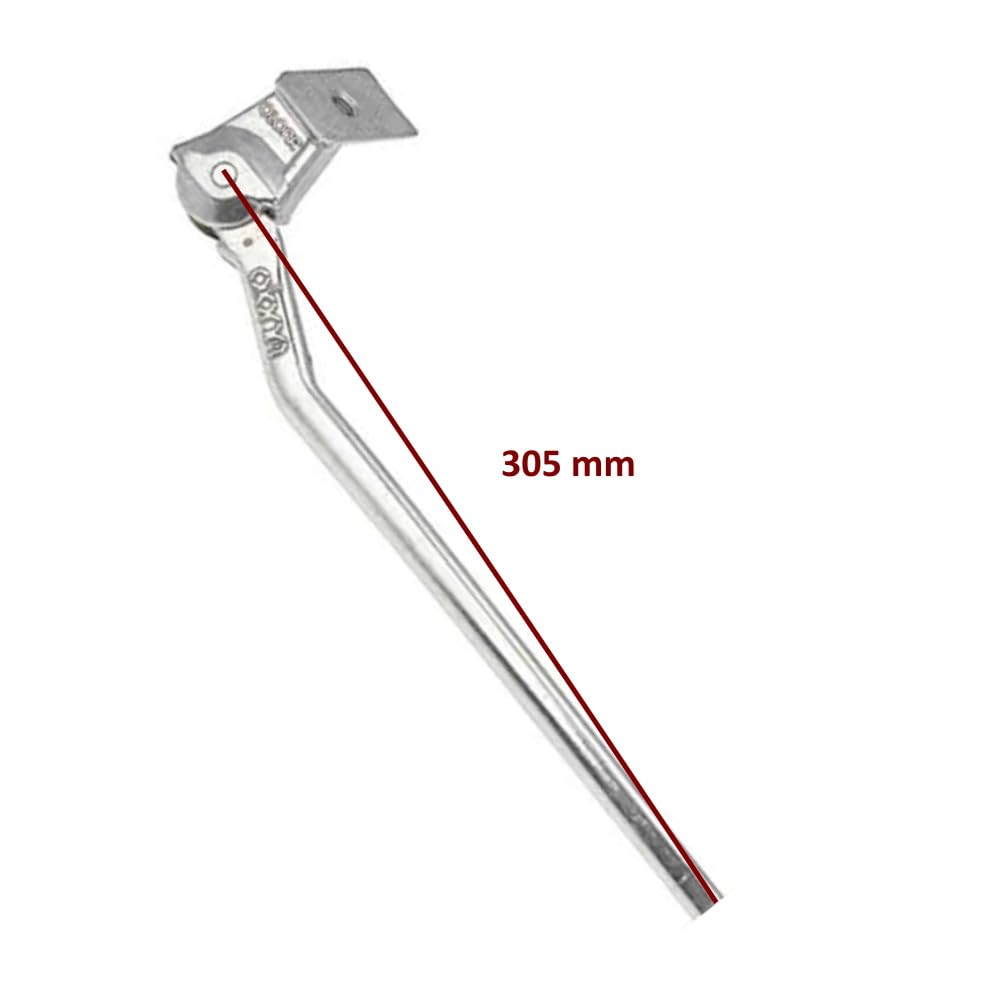 ECOVELO Aluminiowa podpórka rowerowa długość 305 mm uniwersalna podpórka rowerowa z płytą podłużną