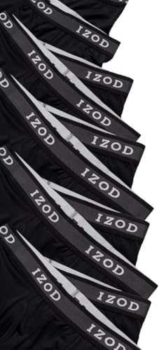 IZOD Mens Boxer Briefs - 10 Pack Stretch Performance Mens Underwear Boxers with Functional Fly Pouch (Sizes: S-2XL)2