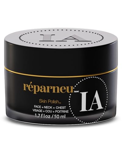 InfiniteAloe réparneu Skin Polish, Face Neck and Chest Microdermabrasion Polish for Rejuvenated Facial Skin - 1.7oz