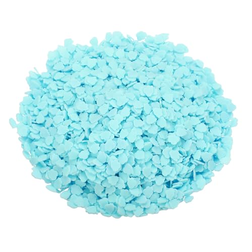 QUARKZMAN Falso Granulado Azul 100G Azúcar Falso Nube Resina Rebanadas De Arcilla Polimérica Para Arte De Uñas Manualidades DIY Decoración De Pasteles Postres Fundas De Teléfono Relleno De