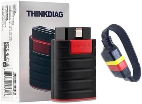 Thinkdiag Full Systems OBD2 Automotive Car Scanner for All India Cars tata Maruti Mahindra with/Without Software (Dongle with 1 Year Update + Cable)