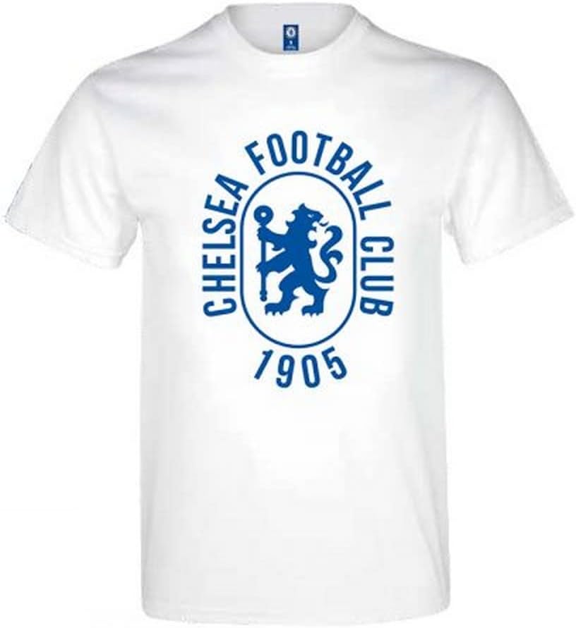 Chelsea EPL 1905 White T Shirt - Authentic EPL (Extra Large 46/48")