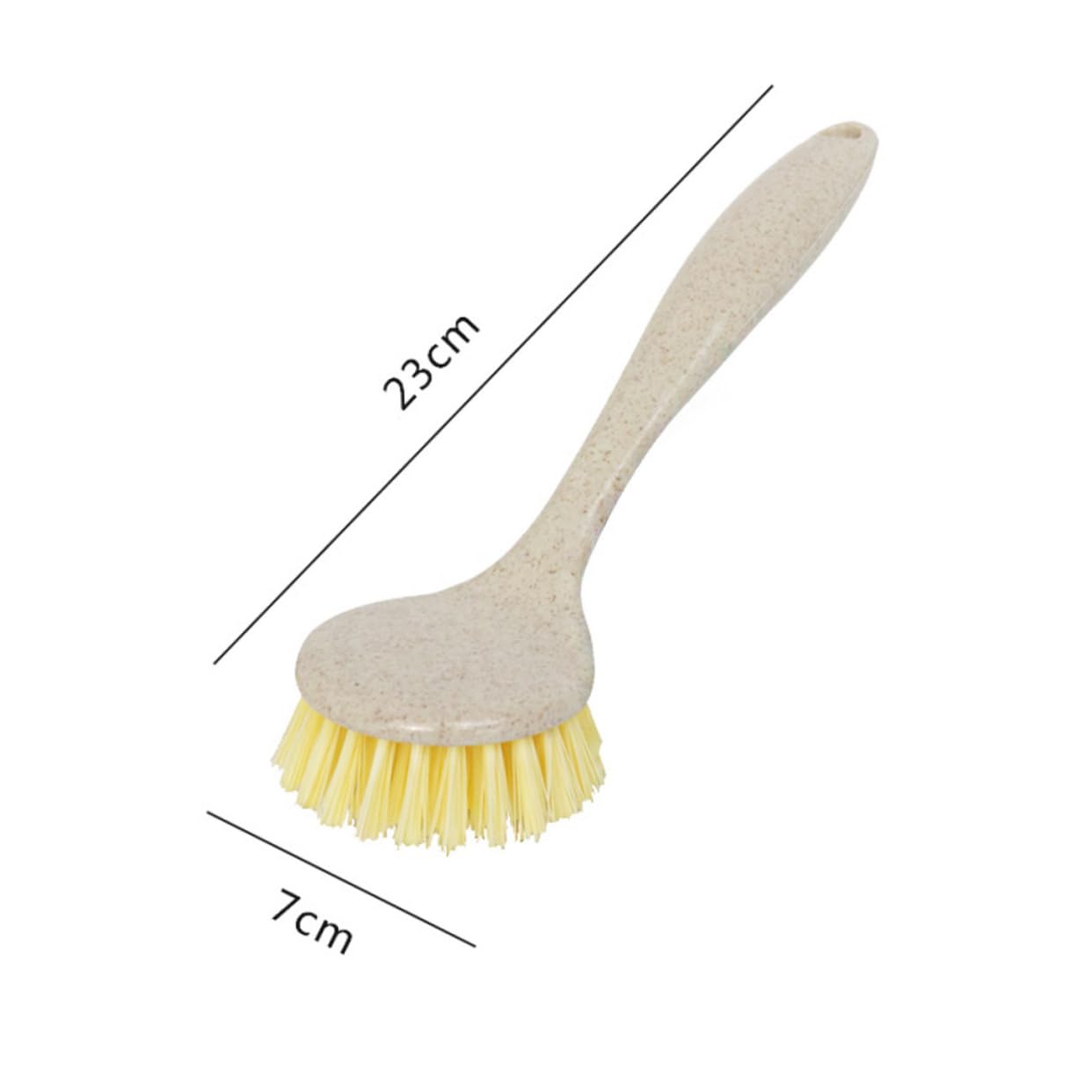 HOODANCOS Long Handle Pot Cleaning Brush Dish Scrubber Brush for Kitchen Sink Pan Tile Household Cleaning