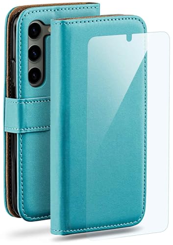 Protégez l'écran du Samsung S23 avec cet étui turquoise anti-rayure