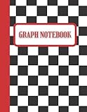 Graph Paper Composition Notebook with Checkered Cover: Grid Paper Notebook, Quad Ruled, 120 pages, Large 8.5 x 11
