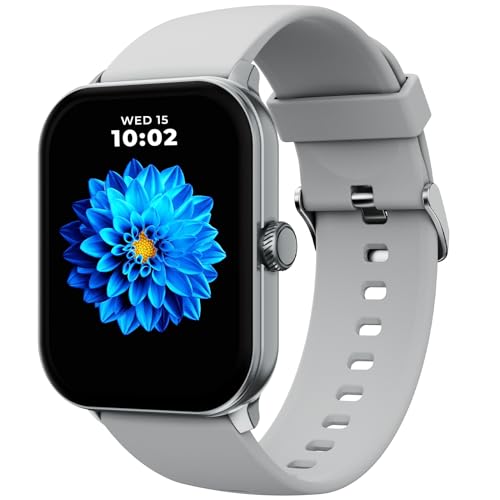 Image of beatXP Nexus 1.78 Super AMOLED Display Bluetooth Calling Smart Watch, Metal Body, Rotary Crown, 368 * 448px, 1000 Nits, 60Hz Refresh Rate, 100+ Sports Modes, 24 /7 Health Tracking, IP68 (Ice Silver)