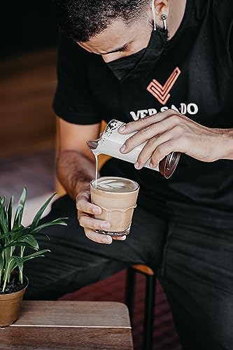 Espumador De Leite Pressca Verde Pastel, Leite Cremoso, BPA Free, 200 ml, Mixer.