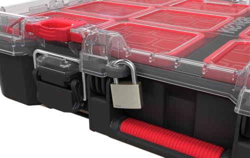 Keter-Stack-N-Roll-Tool-Organizer-Portable-Small-Parts-Organizer-with-Removable-Bins-Clear-Lid-Lockable-Storage-Case-for-Screws-Nails-Fasteners-Hardware-Stackable-Modular-Tool-Storage
