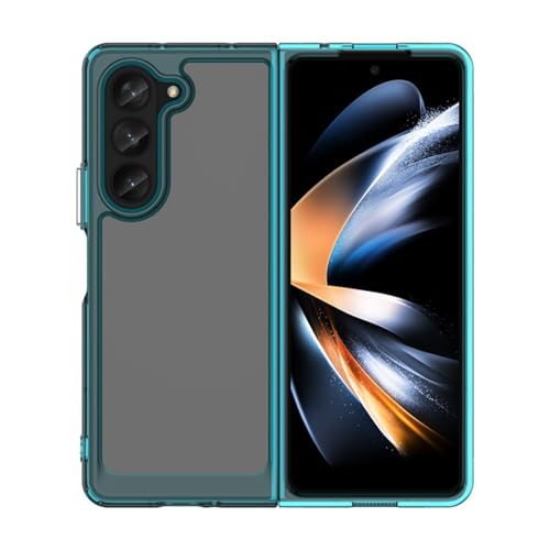 for Galaxy Z Fold 3 �p �P�[�X �܂肽���݌^ �ϏՌ� �N���A ���� �y�� �T���X�� �M�����N�V�[ Z �t���b�v3 �J�o�[ ��� ������� �X�}�z�P�[�X �����Y�ی� �S�ʕی� �Ռ��z�� �����h�~ ���킢�� ����h�~ �X�^���h�@�\ �X�}�[�g