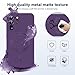 Slim Case for Samsung Galaxy S20 Ultra 5G, [Camera Lens Protector][Mag-Safe] Thin Metal Matte Silicone Soft Rubber S20 Ultra Phone Case, Magnetic Wireless Charging Cover for Samsung S20 Ultra (Purple)