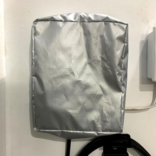 Cubierta de cargador EV impermeable con protección UV para exterior plata 6