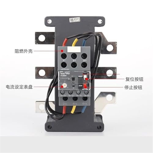 Relé de protección térmica LRE482N Schneider ajustable de 84 a 135A 3