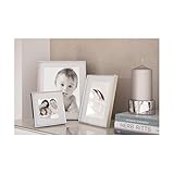  Fink - Rahmen/Bilderrahmen/Fotorahmen - Kim - quadratisch - versilbert - anlaufgeschützt - 10x10cm