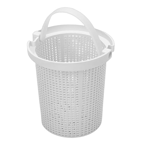 Cocoarm Cestello Pompa Piscina con Maniglia Cestello Filtro Pompa di Ricambio per Dura-Glass II Maxi-Glass II C108-33P Maglia Fina Plastica Bianca Resistente