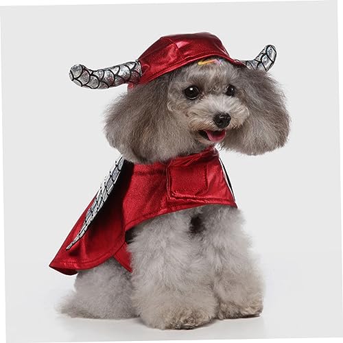 Disfraz Halloween para Perro BESPORTBLE Polyester miniatura 2
