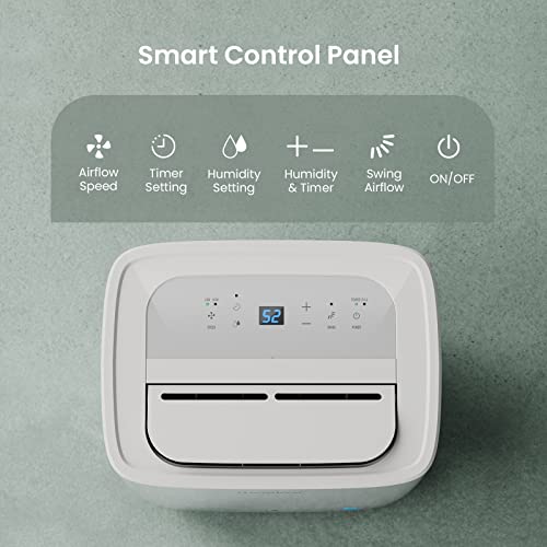 Waykar 120 Pints Energy Star Dehumidifier For Spaces Up To 6,000 Sq. Ft At Home, In Basements And Large Rooms With Drain Hose And 1.14 Gallons Water Tank #TOP2