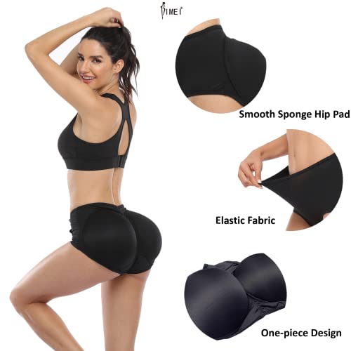 BIMEI 2PS Sponge padded Womens Butt Lifter Shapewear Butt Shaper Boxer Padded Enhancing Underwear3