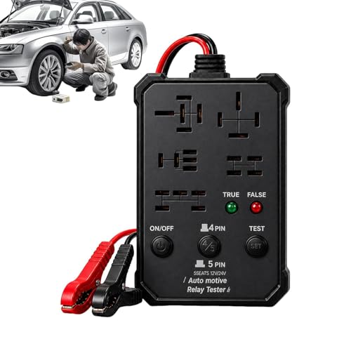 Testeur de relais automobile haute précision avec détection automatique 12V 24V