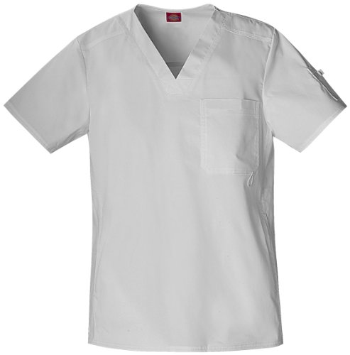 Dickies Men's Big & Tall Gen Flex Solid Stitch V-Neck