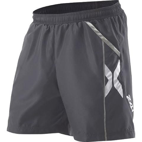 2XU Men's Charcoal Sport Shorts with Pockets Cover