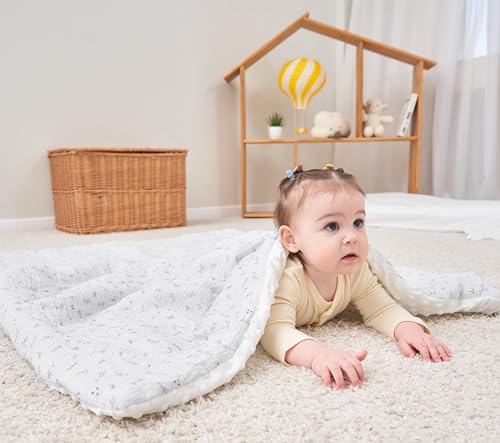Babydecke - Kinderbettdecke - Baby Bettdecke Aus Weicher Oeko-tex Baumwolle - 100x135 - Kuscheldecke Kinder - Geburtsgeschenk Junge Mädchen… – Ansicht 6