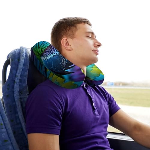Almohada de espuma viscoelástica para cuello tamaño único miniatura 7