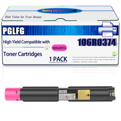 Image of Compatible for Xerox 106R03741 106R03744 106R03743 106R03742 Toner Cartridges Work for VersalInk C7020 C7025 C7030 Printers, High Yield 16000 Pages, with Chip (1 Pack Magenta)