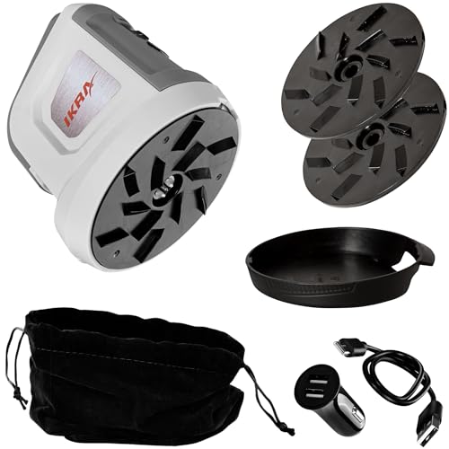 IKRA Akku Eiskratzer Auto Scheibenkratzer elektrisch IAEK 74,...