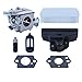 Haishine carburador Aire Aceite Combustible Filtro con 2pc Kit de Juntas de carburador para Stihl 021 023 025 MS210 MS230 MS250 Repuestos de Motosierra