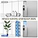 Klvied 5-Tier Heavy Duty Water Jug Organizer, 5 Gallon Cooler Jug Rack for Kitchen, Office, Living Room