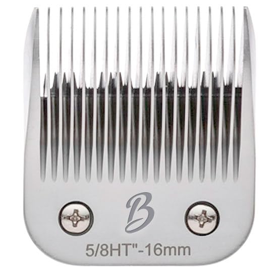 Bucchelli Detachable A Series 5/8 Blade Dog Grooming Cut Length 5/8" - 16mm Ideal for Large Trimming Areas Japanese Carbonized Steel Dog 16mm Replacement Blades | Compatible A5 Series(5/8HT)