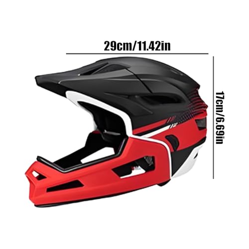 Casco de bicicleta de montaña desmontable con absorción de golpes integral 5