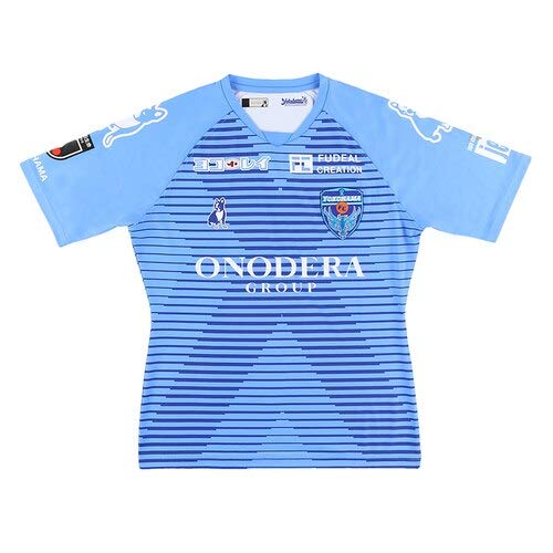 [サッカージャンキー] 横浜FC ユニホーム 2020 ホーム オーセンティック YSJ20001 (ブルー, L)