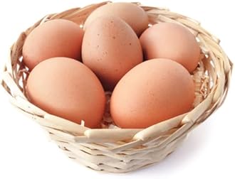 Organic Free-Range Eggs 48 Pack – Fresh Large British Eggs – High Protein & Omega-3 – Farm Fresh Quality from Certified Organic Free-Range Hens