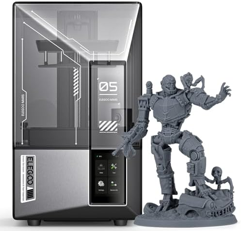 ELEGOO Mars 5 Ultra 9K Impresora 3D Resina, Nivelación Automática...