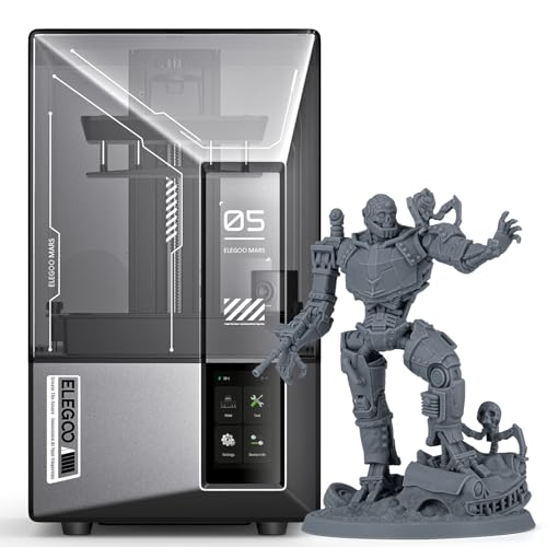 ELEGOO Mars 5 Ultra Imprimante 3D RÃ©sine 9K MSLA, Nivellement Automatique, Impression 3D Rapide Ã  150mm/h, CamÃ©ra AI, Impression en Cluster WiFi, Grande Taille d'impression 153,36 * 77,76 * 165mmÂ³
