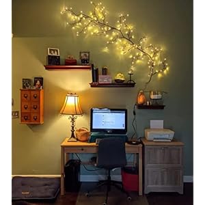 The Lighted Willow Vine Plants for Living Room Decor,LKGOOD Christmas Decorations, Light Trees with 144 LEDs Plug in for Decoration Inside(1PCS Black) The Lighted Willow Vine Plants for Living Room DecorLKGOOD Christmas Decorations Light Trees with 144 LEDs Plug in for Decoration Inside1PCS Black