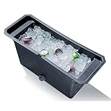 Kandi Kruiser Ice Bucket Kit, Golf Cart Ice Bucket Accessory, Includes Ice Bucket and Drain Plug, Easy to Install. Ice Bucket for Golf Cart