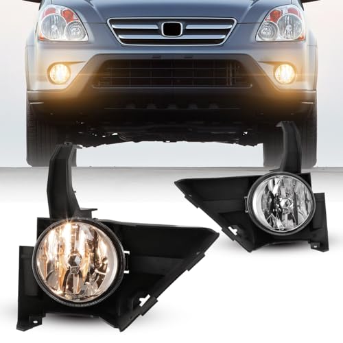 CPW Fog Lights Compatible with [2005-2006 Honda CR-V CRV] Driving
