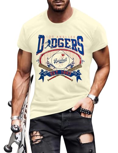 Baseball Jersey Men Funny Banana Shirt Stripe Crew Neck Short Sleeve Tee Game Day Fan Graphic Tops