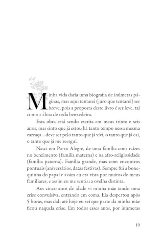 Eu te benzo: o legado de minhas ancestrais